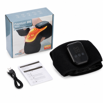 Comfortley knee massager with heat package accessories and Type-C charging cable