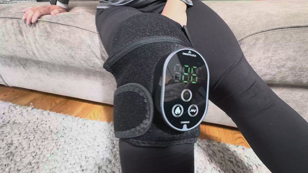black knee massager video 1