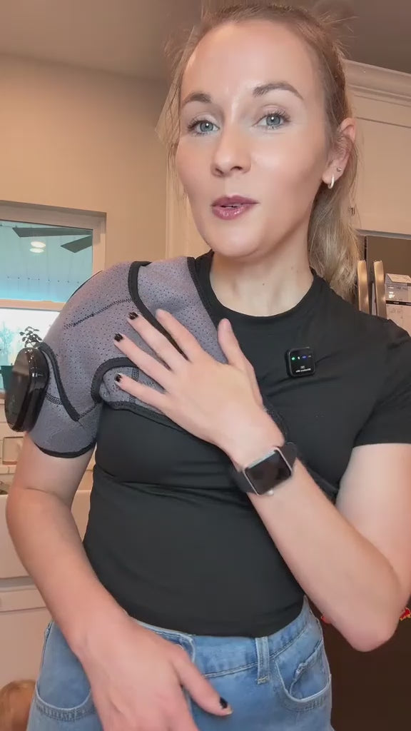 Shoulder Massager With Heat & USB Recharge video 1