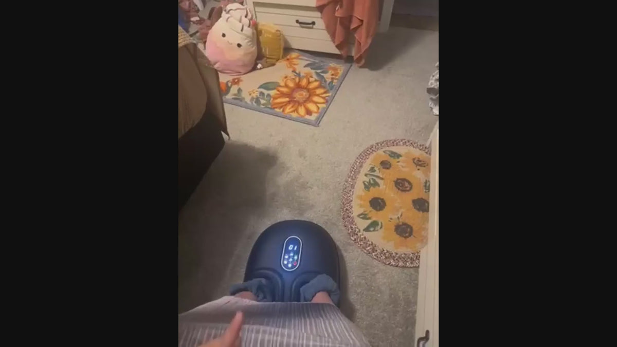 Load video: heated foot massager video
