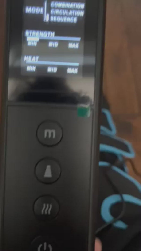 air compression leg massager video 2