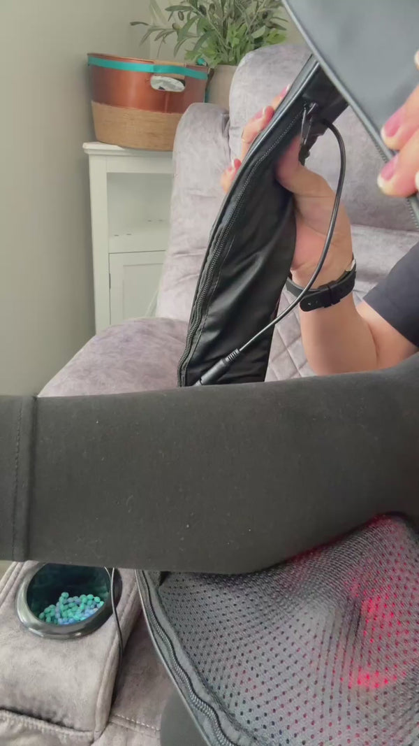 Neck Massager with Remote | 3-Speed Electric video 1
