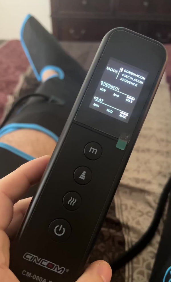 air compression leg massager video 1 